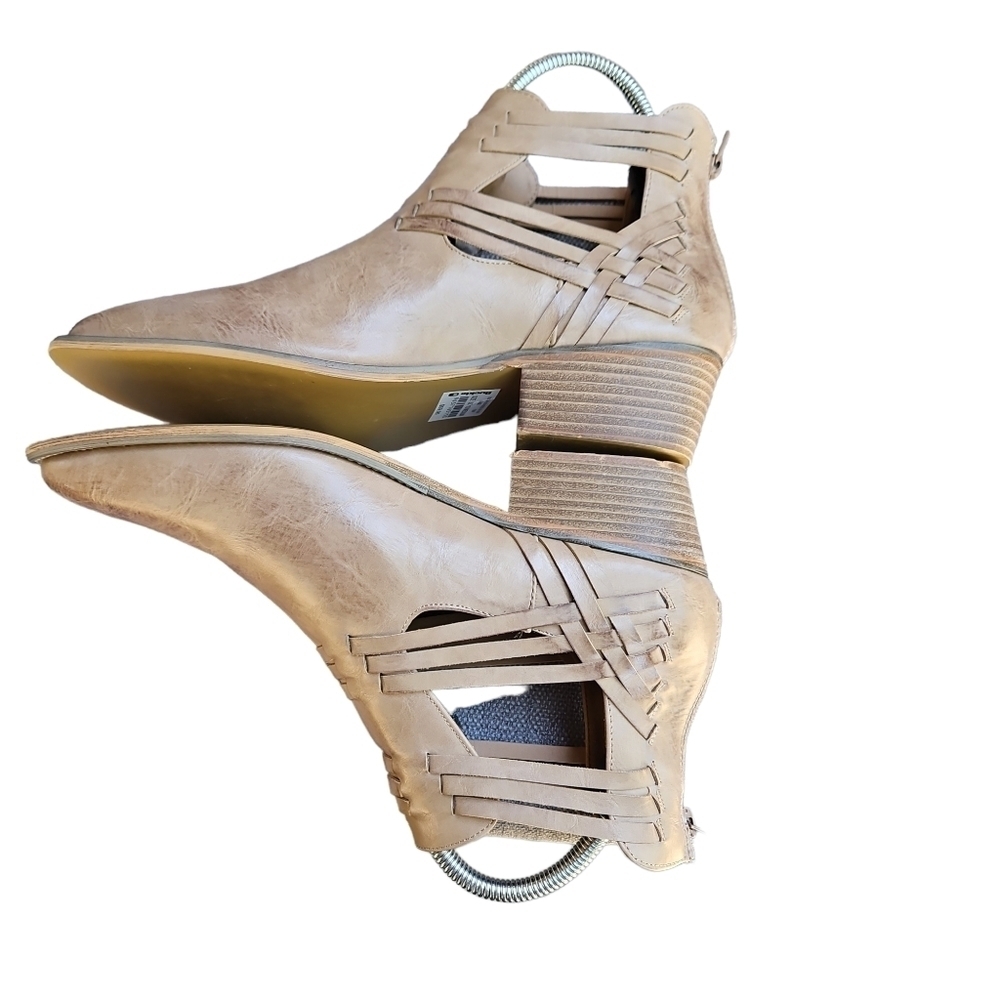 Vintage 93 Women’s Ankle Boots Sage Tan Size 10 M western - Picture 8 of 10